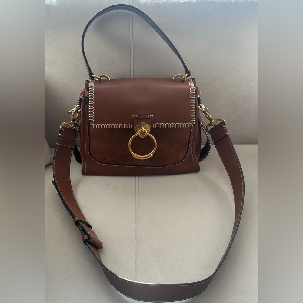 NEW Chloe Sm Tess Day Bag, Tan- NWOT